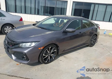 2017 Honda Civic Si из США, поврежденный, VIN 2HGFC1E52HH704088